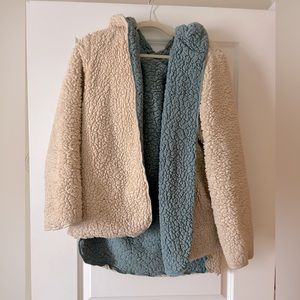 Urban Outfitters Reversible Sherpa